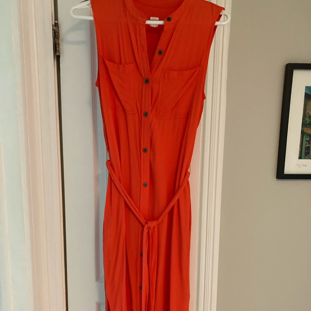 Long GAP shirt dress